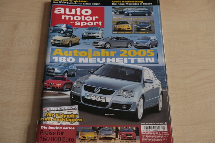 Deckblatt Auto Motor und Sport (25/2004)